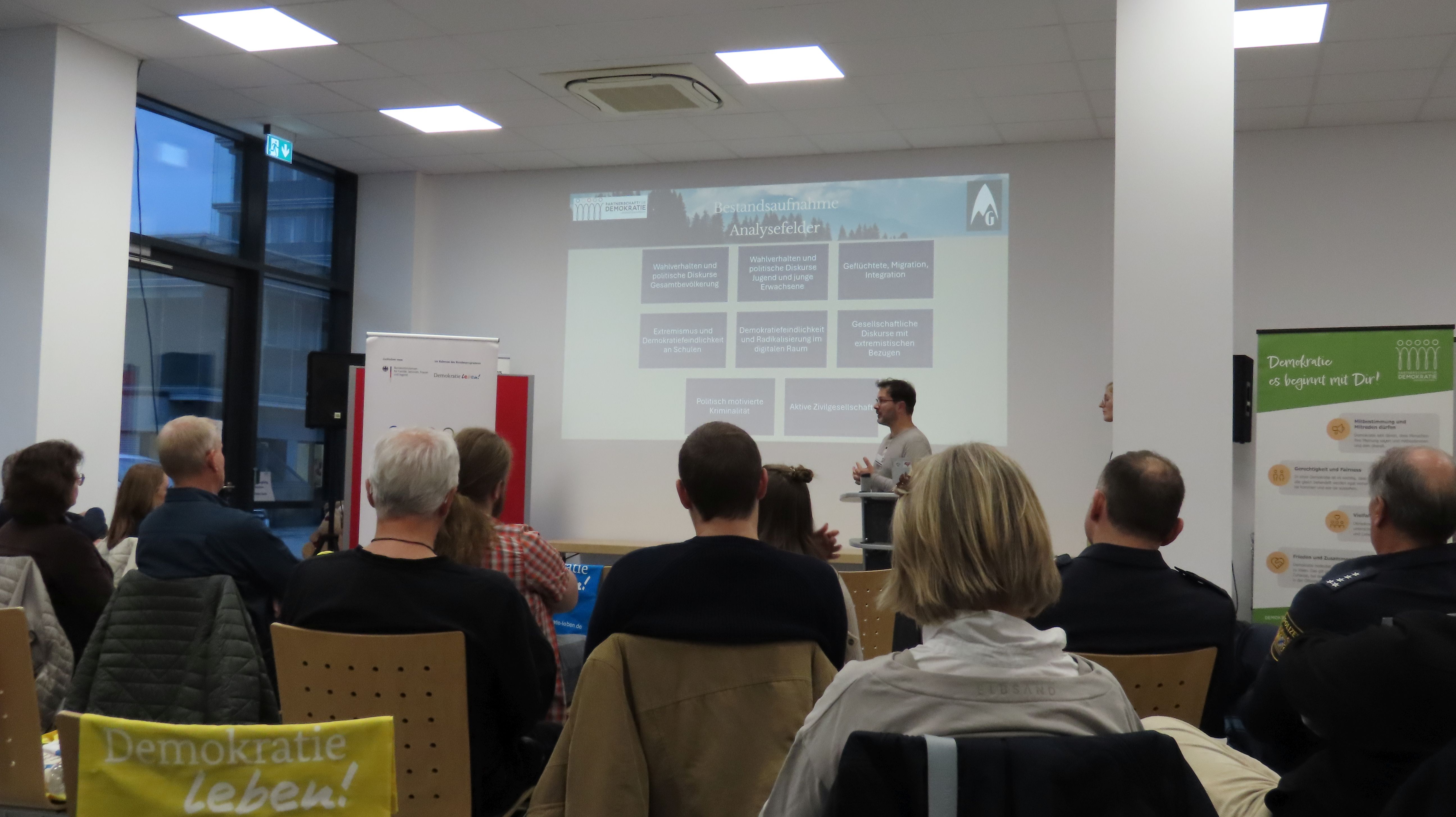 4. Demokratiekonferenz der Partnerschaft für Demokratie im Landkreis Kulmbach